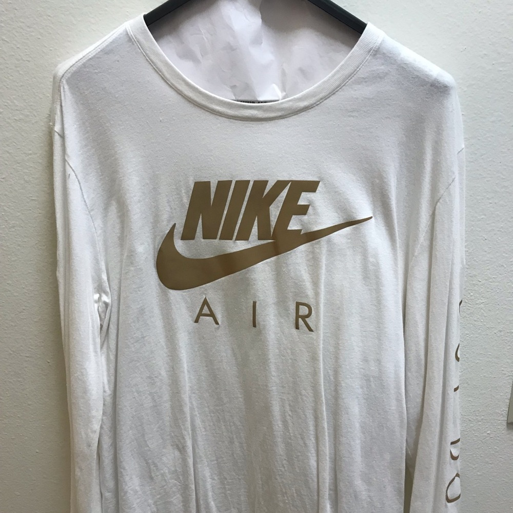 Nike air white long sleeve shirt